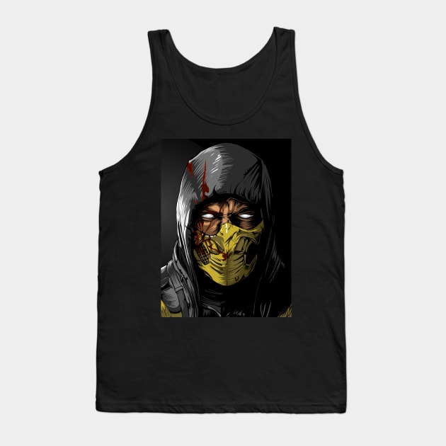 scorpion Tank Top by cryptoartdesign